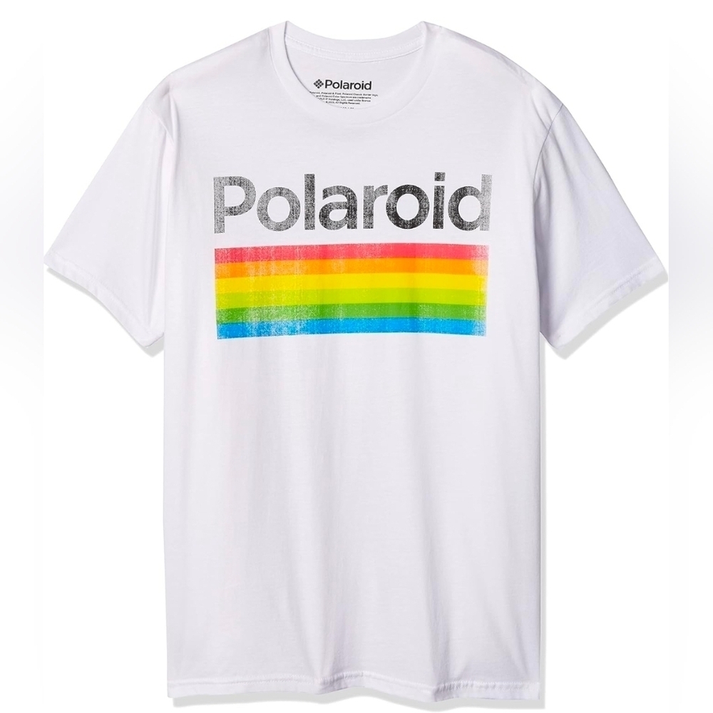 Polaroid Men's White Tee, Size XL, New!